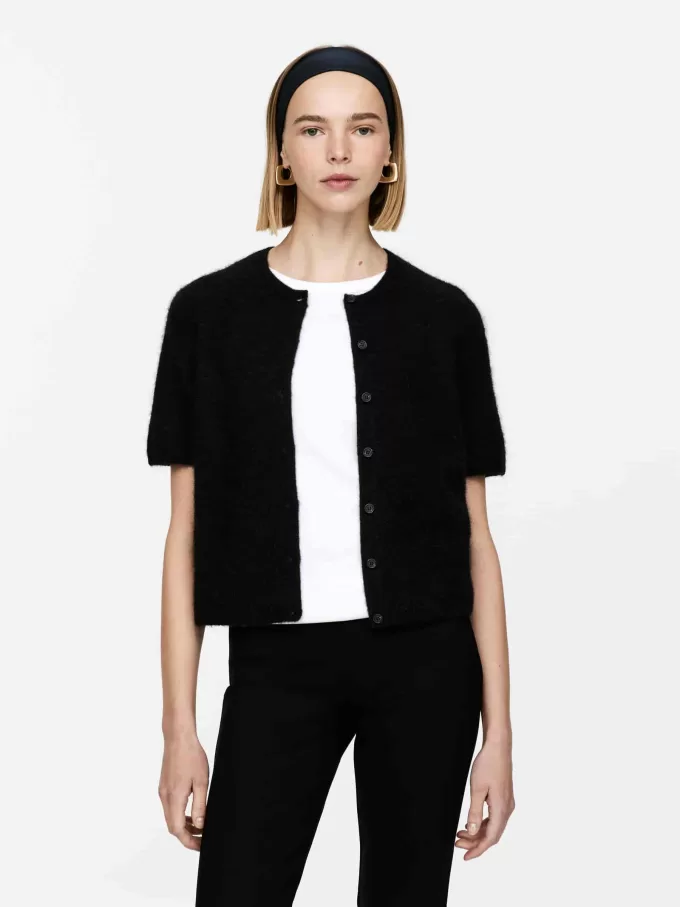 Cardigan alpacka-ullblandning Cardigan alpacka-ullblandning