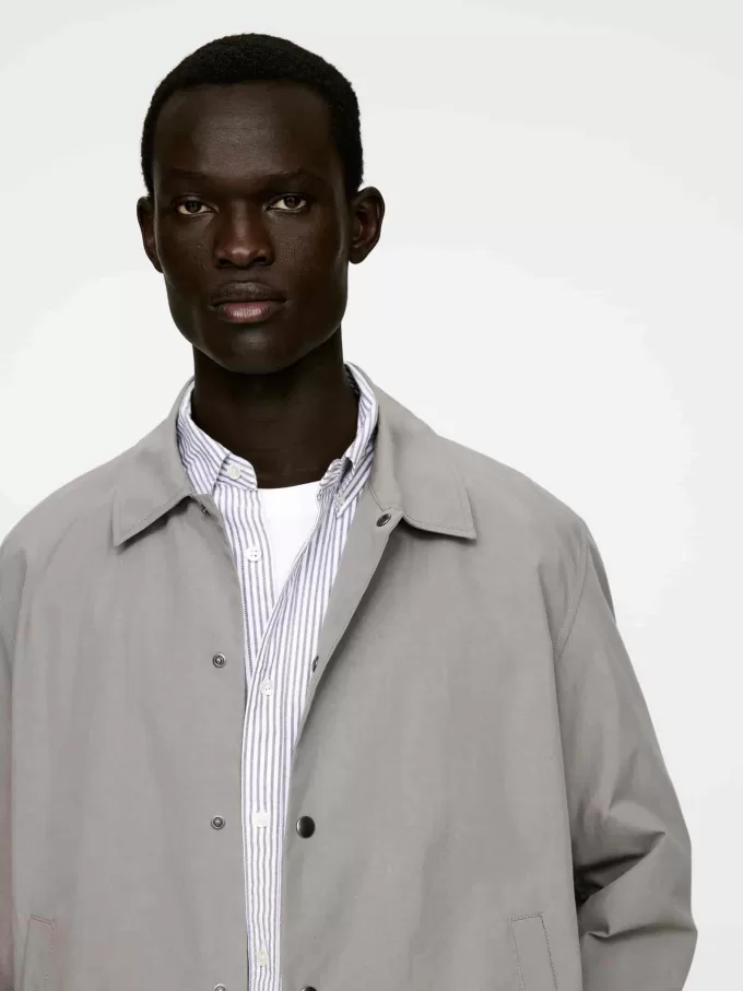 Cotton Blend Shirt Jacka Cotton Blend Shirt Jacka