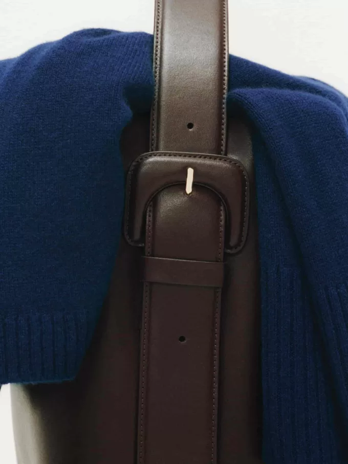 Crossbody-väska i läder Crossbody-väska i läder