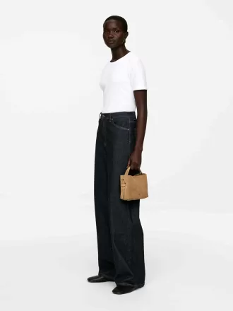 Crossbodyväska i mocka