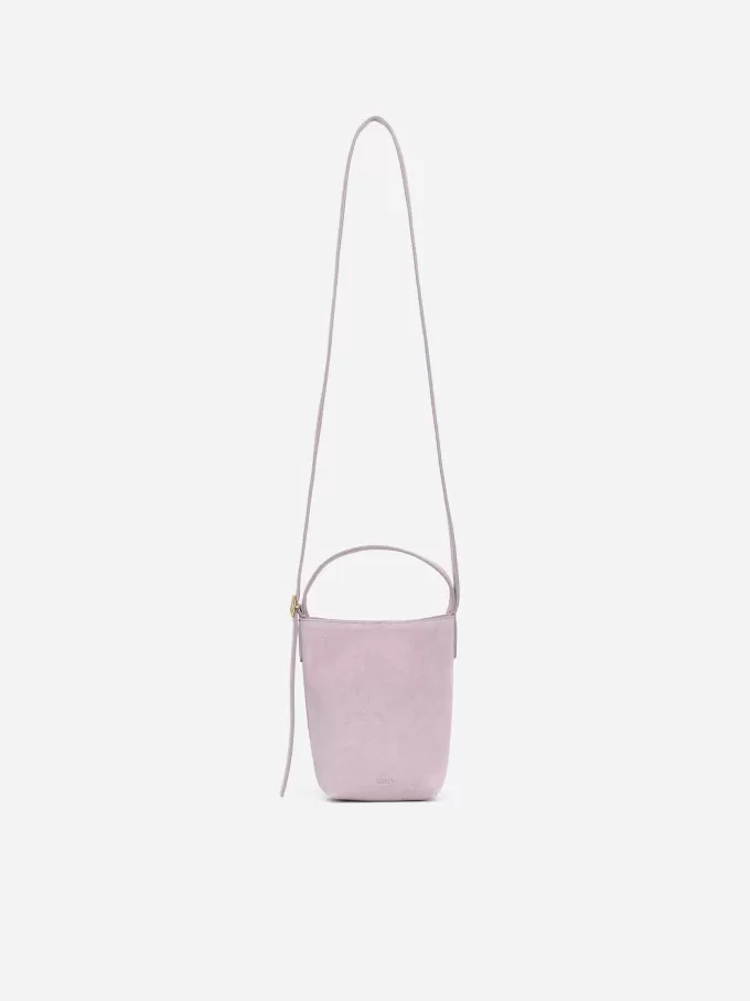 Crossbodyväska i mocka Crossbodyväska i mocka