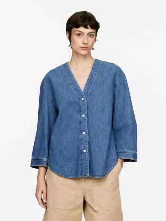Denim blus