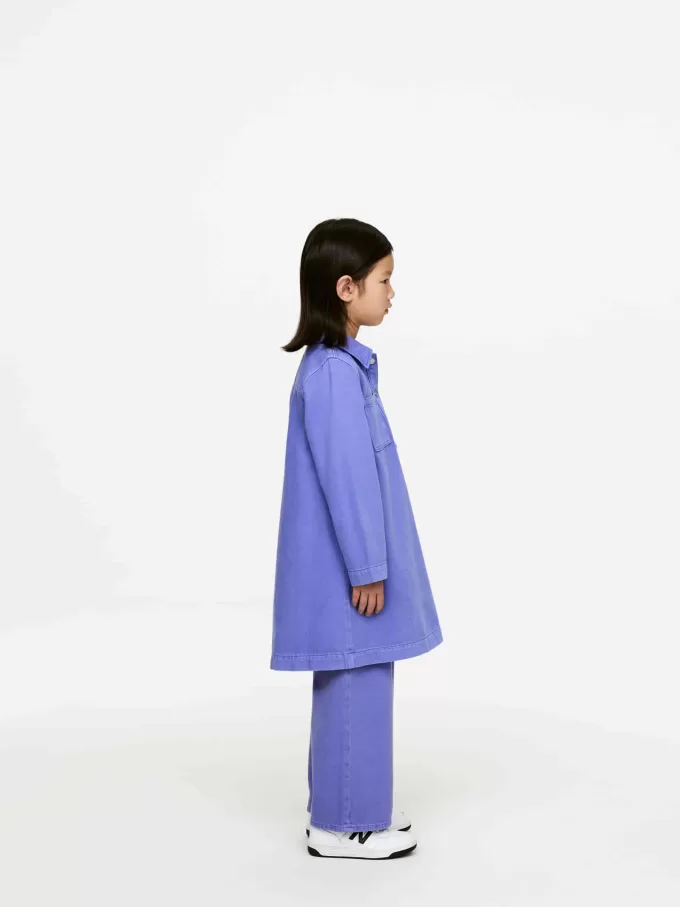 Denimskjorta klänning