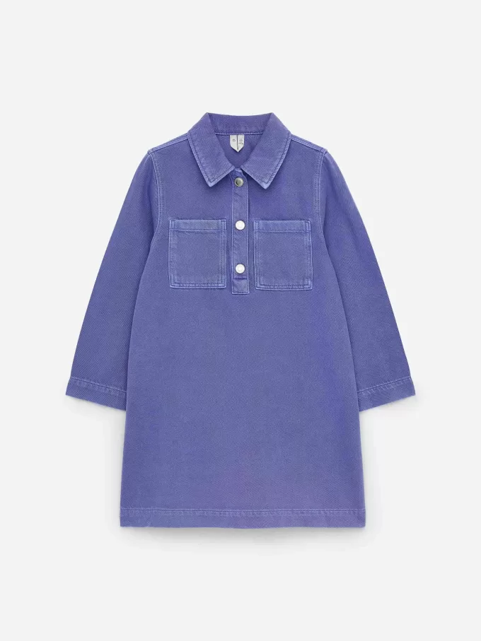 Denimskjorta klänning