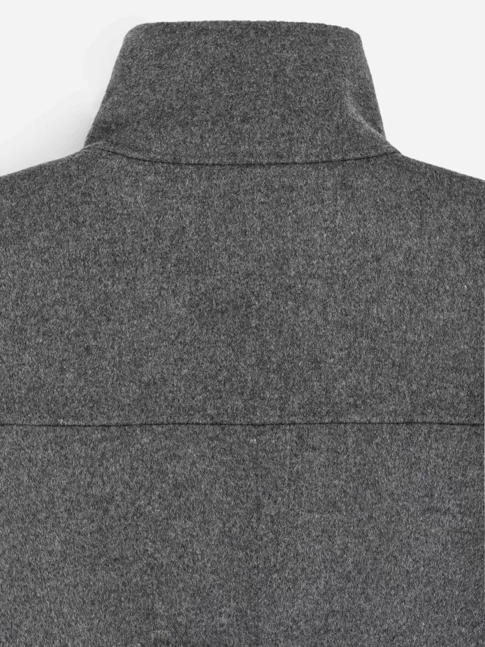 Doublé ullblandningsjacka