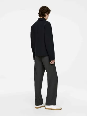 Doublé ullblandningsjacka