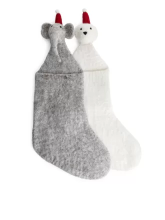 En värld av hantverk presentstrumpa