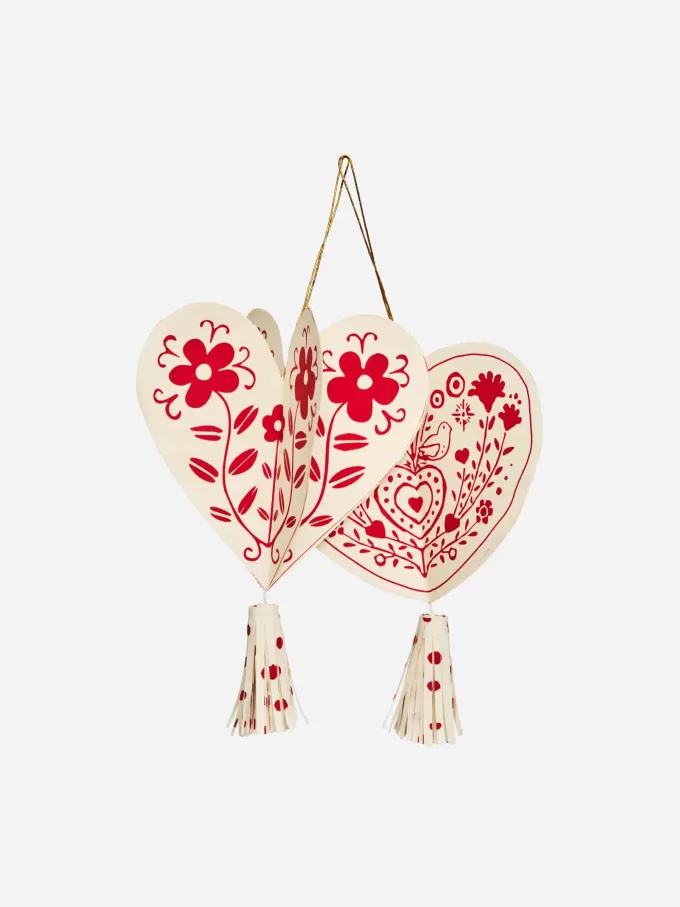 En värld av konstpappersdekorationer Set om 2 En värld av konstpappersdekorationer Set om 2