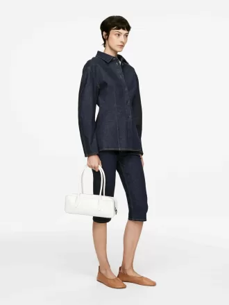 Figursydd jeansskjorta Figursydd jeansskjorta