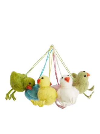 Filt Så Bra Chick Hängande Ornament