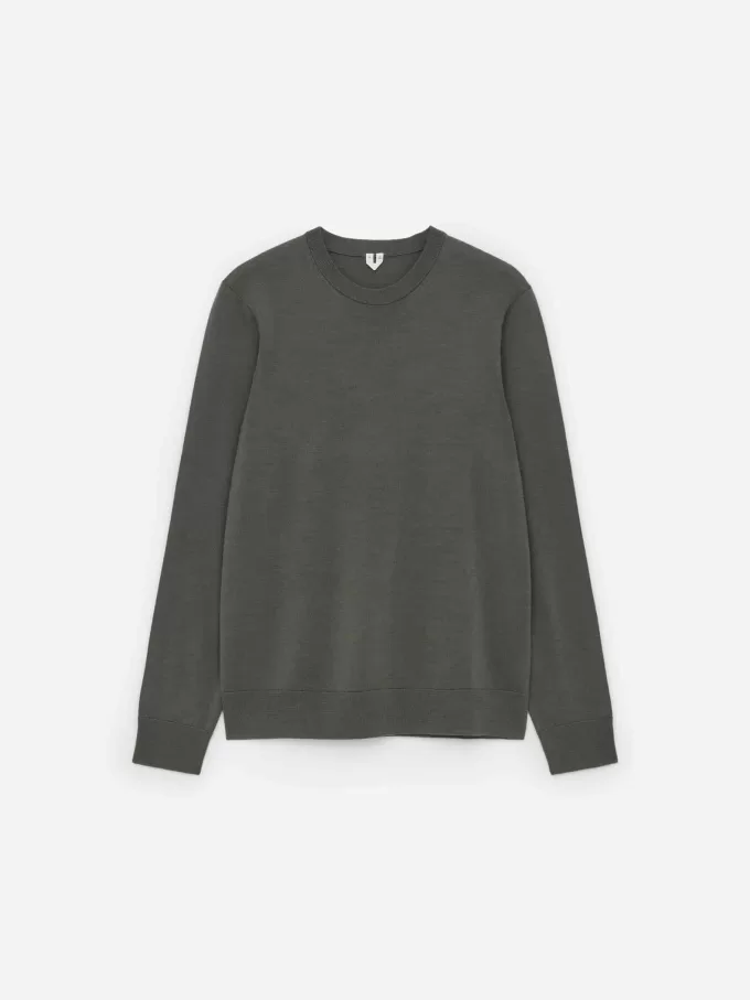 Finstickad merinotröja Finstickad merinotröja