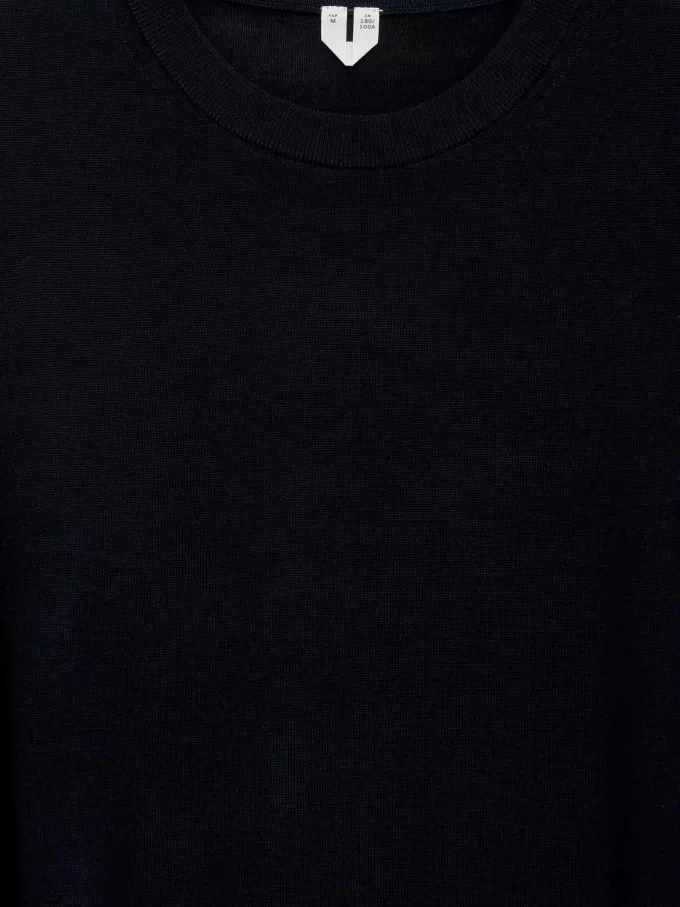 Finstickad merinotröja Finstickad merinotröja