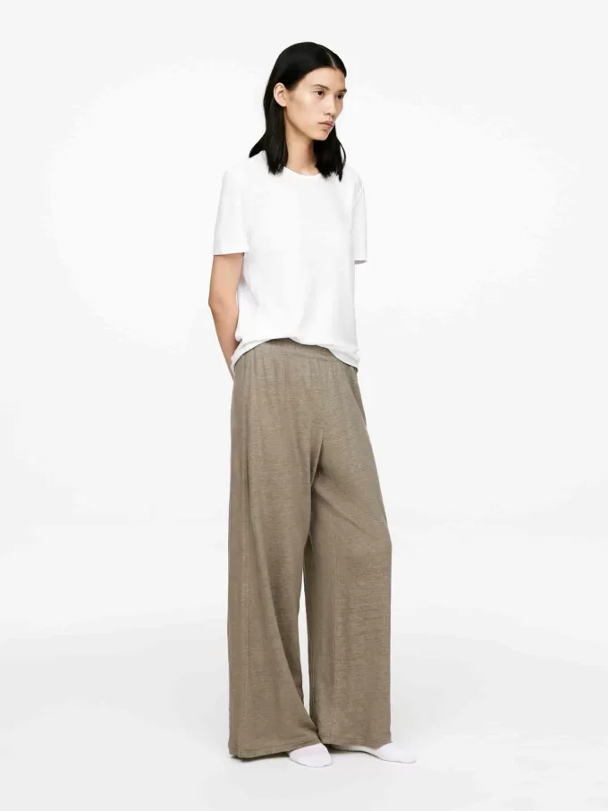 Flytande linnebyxor Flytande linnebyxor