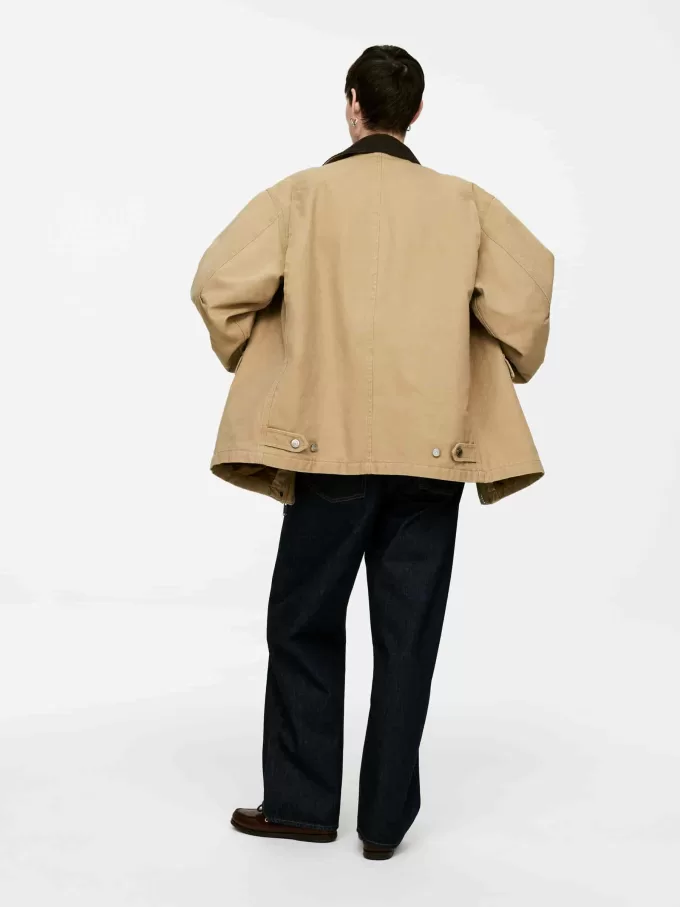 Fodrad canvasjacka Fodrad canvasjacka