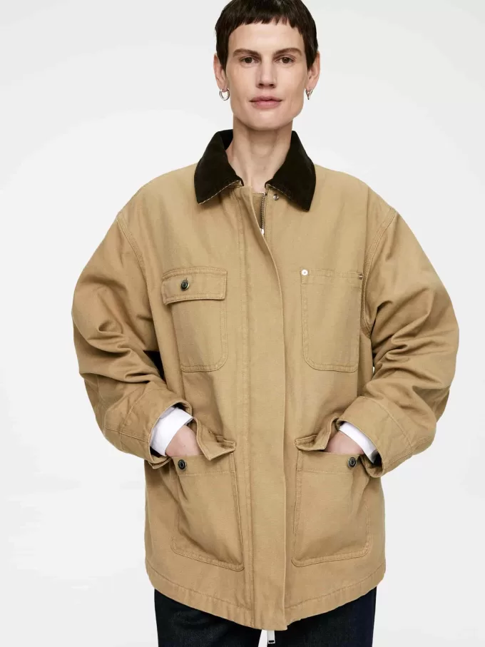 Fodrad canvasjacka Fodrad canvasjacka