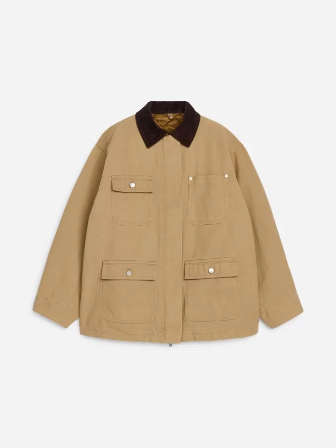 Fodrad canvasjacka Fodrad canvasjacka