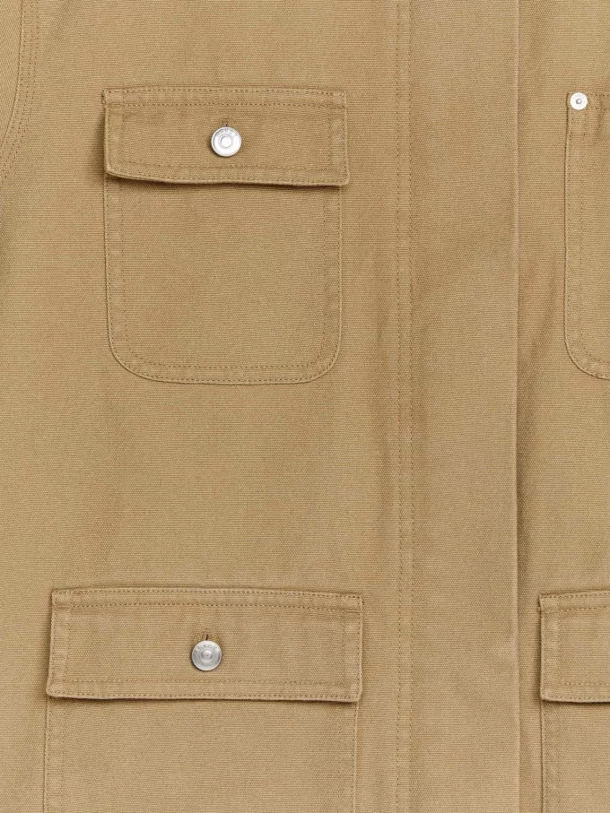 Fodrad canvasjacka Fodrad canvasjacka