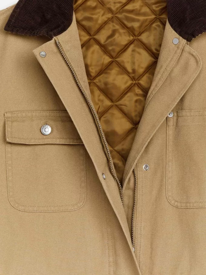 Fodrad canvasjacka Fodrad canvasjacka