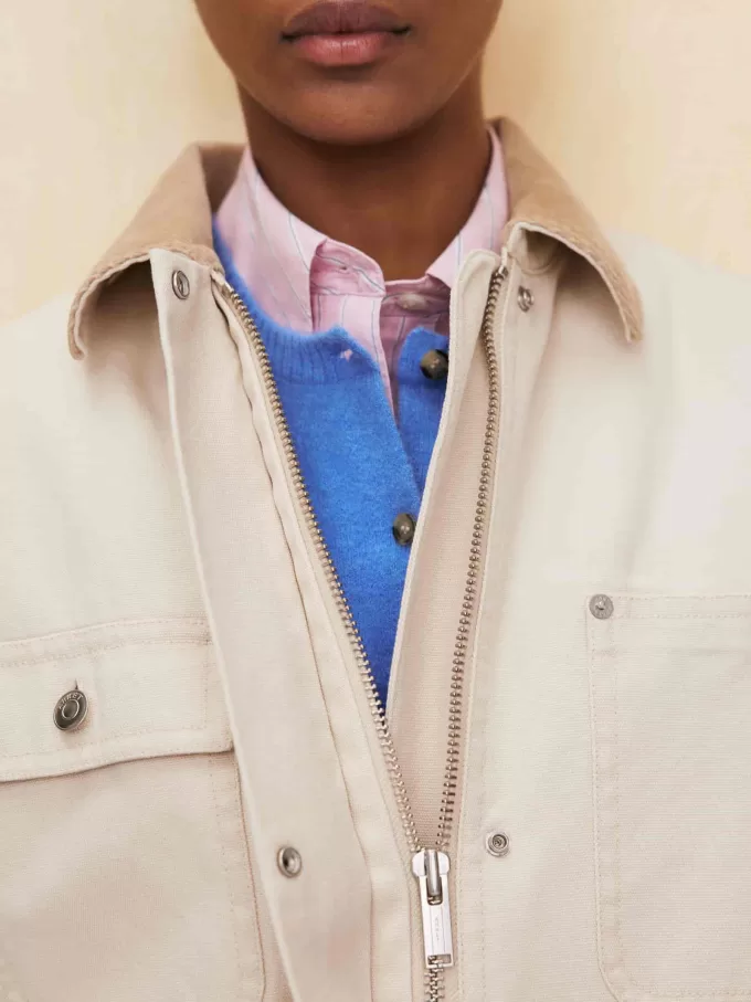 Cardigan alpacka-ullblandning Cardigan alpacka-ullblandning