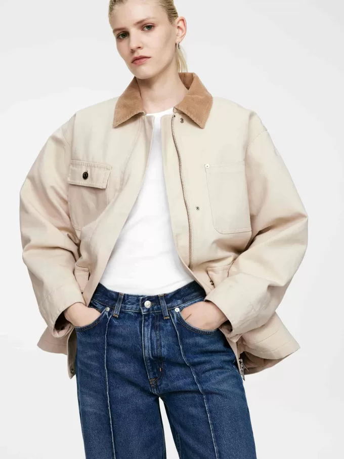 Fodrad canvasjacka Fodrad canvasjacka