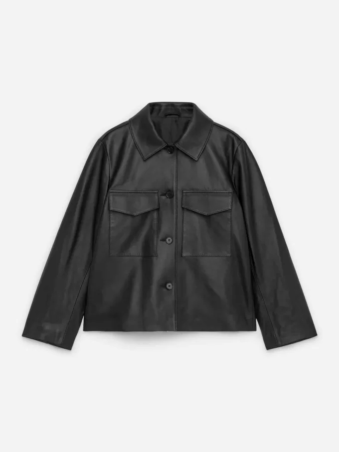 Fodrad skinnjacka Fodrad skinnjacka