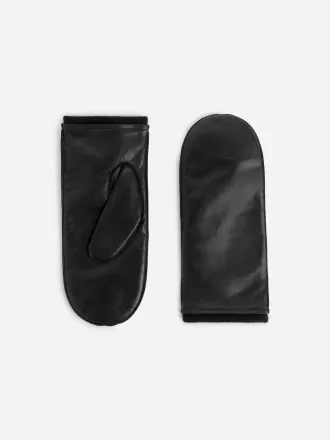 Fodrade lädervantar Fodrade lädervantar