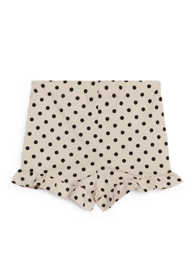 Frilled Jersey Shorts