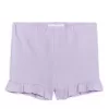 Frilled Jersey Shorts