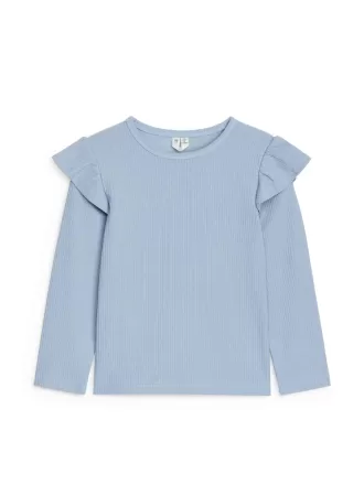 Frilled Jersey Top