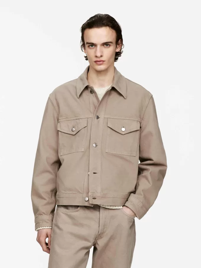 Garment-Dyed jeansjacka Garment-Dyed jeansjacka