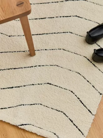 Hallmatta i ull-bomull