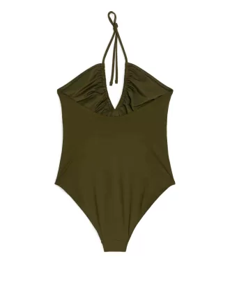 Halterneck baddräkt