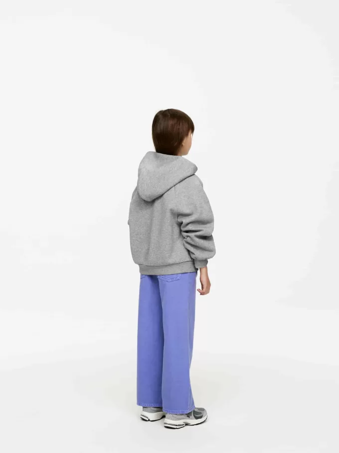 Hoodie med dragkedja