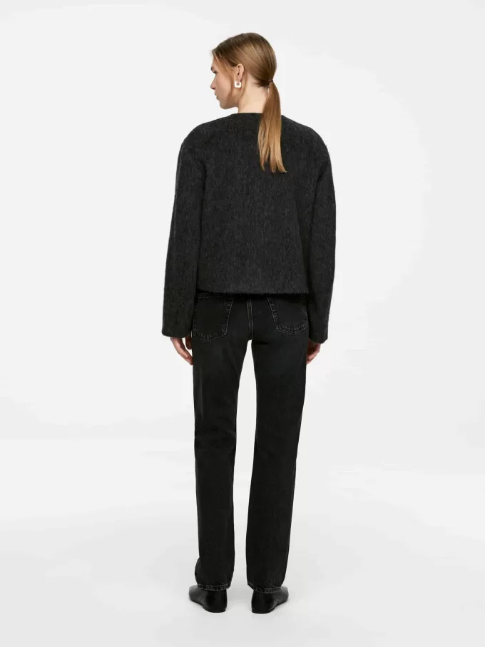 Jacka i borstad ullblandning Jacka i borstad ullblandning