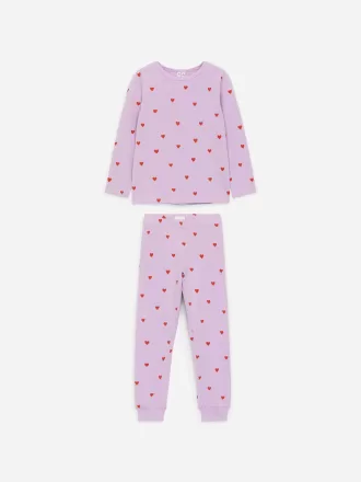 Jersey Pyjamas Set