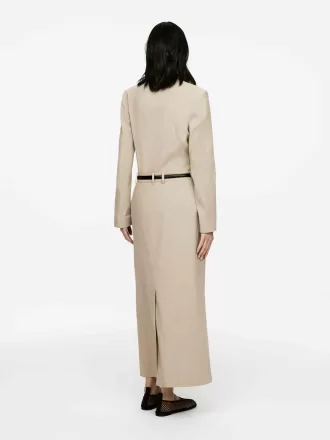 Kjol i bomull och linne