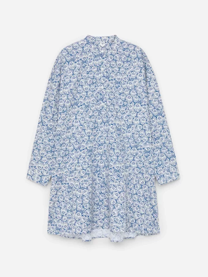 Klänning i bomullstryck Klänning i bomullstryck