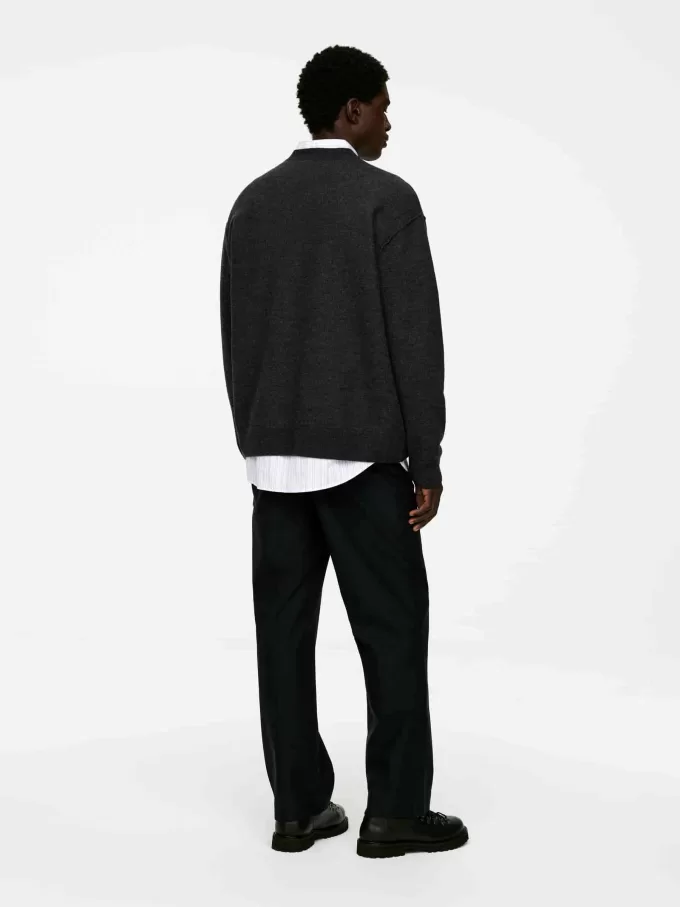 Kokt ull Crew-Neck Kokt ull Crew-Neck