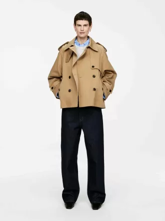 Kort trenchjacka Kort trenchjacka