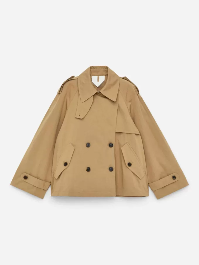 Kort trenchjacka