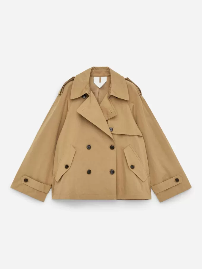 Kort trenchjacka