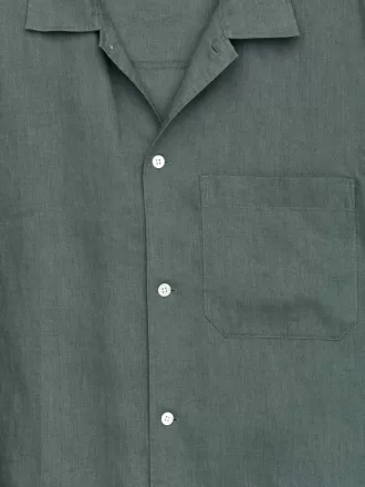 Kortärmad linneskjorta