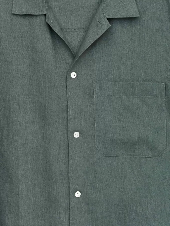 Kortärmad linneskjorta Kortärmad linneskjorta