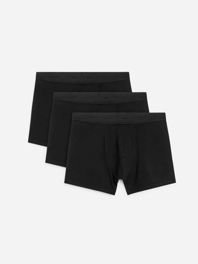 Långa Jersey Trunks Set om 3 Långa Jersey Trunks Set om 3