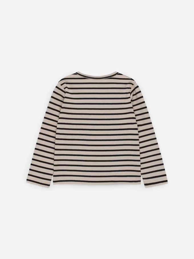 Långärmad T-shirt i bomull