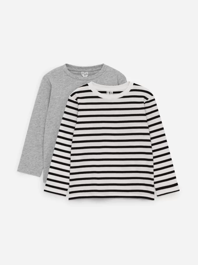 Långärmad T-shirt set om 2