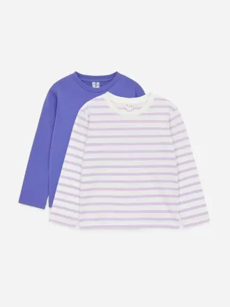 Långärmad T-shirt set om 2