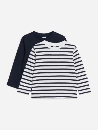 Långärmad T-shirt set om 2