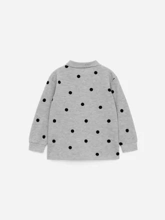 Långärmad pikétröja