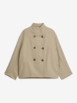 Linne bomullsjacka Linne bomullsjacka